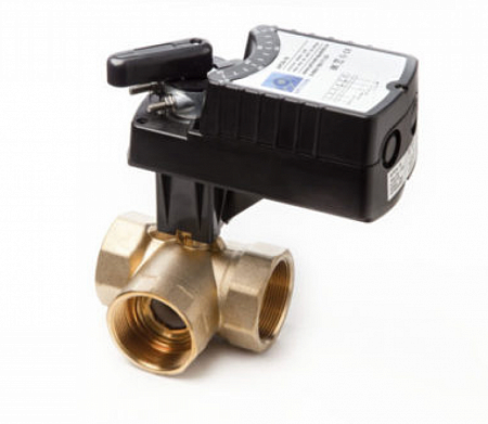 Кран 3-ходовый с позиционным управлением фото в Инженерном центре РУБИКОН